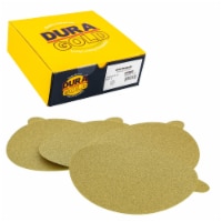 80 Grit - 6  Gold PSA Self Adhesive Stickyback Sanding Discs for DA Sanders - Box of 50