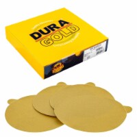 220 Grit - 6  Gold PSA Self Adhesive Stickyback Sanding Discs for DA Sanders - Box of 50