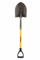 Stanley Fiberglass D-Handle Round Point Shovel Perspective: Main