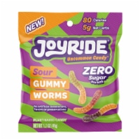 Joyride™ Zero Sugar Sour Gummy Worms Perspective: Main