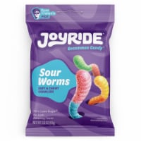 Joyride® Uncommon Candy® Sour Gummy Worms Pouch Perspective: Main