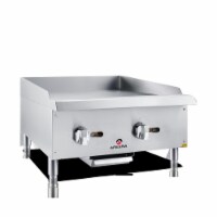 Apexra APMG-24LP 24 in. Manual Griddle, 60000K BTU LP