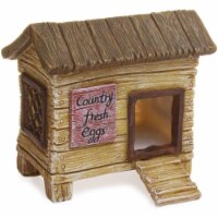 Marshall Home & Garden Fairy Garden Woodland Knoll Collection, Chicken Coop