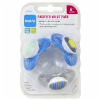 MAM 6+ Months Soft Silicone Nipple Pacifier Value Pack