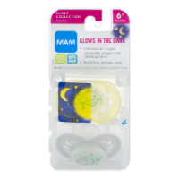  MAM Perfect Night Baby Pacifier, Patented Nipple