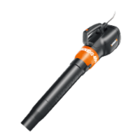 Worx 7.5 Amp, 120 mph, 450 cfm, 2 Speed TURBINE Electric Leaf Blower