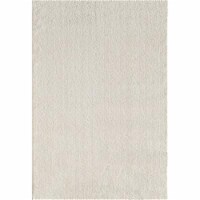 Dynamic Rugs SI465900100 Silky Shag Rectangular Rug- Ivory - 3 ft. 11 in. x 5 ft. 7 in.