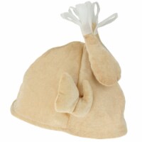 Northlight 11 Beige Thanksgiving Turkey Plush Adult Novelty Hat