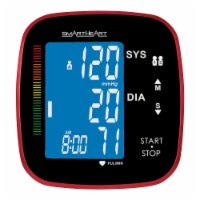 Smartheart Adult Cuff Arm Home Automatic Digital Blood Pressure Monitor 1-Tube Blue 1 Each