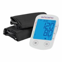 Veridian Multiple Sizes Arm Home Automatic Digital Blood Pressure Monitor 1-Tube White 1 Each