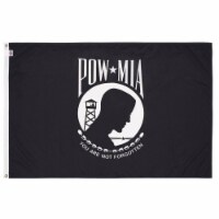 Valley Forge 8086342 3 x 5 ft. Black & White Pow-Mia Military Flag