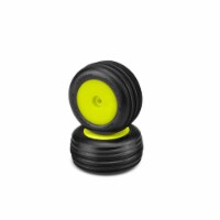 J Concepts JCO31012291 Pre Mounted Green Compound Yellow Wheels Carvers Tire