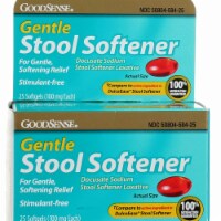 GoodSense Gentle Stool Softener Laxative Softgels