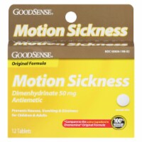 GoodSense® Motion Sickness Tablets