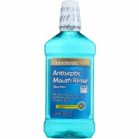GoodSense Antiseptic Mouth Rinse, Blue Mint, 1 L
