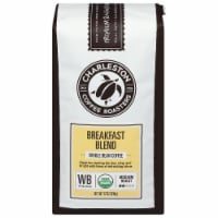 Charleston Coffee Roasters Breakfast Blend Medium Roast Organic Whole Bean Coffee Perspective: Main