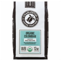 Charleston Coffee Roasters Organic Colombian Dark Roast Whole Bean Coffee