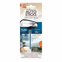 Enviroscent Coastal Storm Scent Auto Stick Air Fresheners - Blue