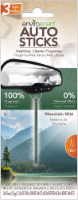 Enviroscent Mountain Mist Auto Stick Air Freshener - Green Perspective: Main