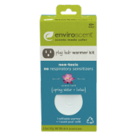 Enviroscent Plug Hub Spring Water and Lotus Scent Pod Kit