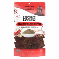 Hero™ Snacks Cracked Black Pepper Classic Beef Jerky Perspective: Main