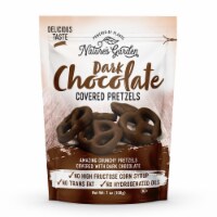 Nature's Garden - Dark Chocolate Covered Pretzels - 7 oz. (Single-Pack)