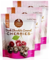 Chocolate Orchard - Dark Chocolate Covered Cherries - 5 oz (3-Pack)