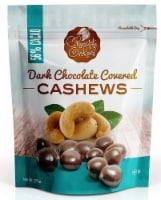 Chocolate Orchard - Dark Chocolate Covered Cashews - 6 oz (Single Pack)