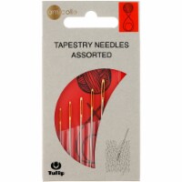 Tulip Big Eye Tapestry Needles-1 Each Size 16, 17, 18, 20 & 23 5/Pkg