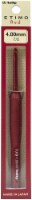 Tulip Etimo Red Crochet Hook W/ Cushion Grip-Size 7/4.00mm