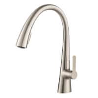 Kraus USA KPF-1673SFS Nolen Single Handle Pull Down Kitchen Faucet with Dual Function Sprayer