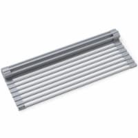 Kraus KRM-10GREY KRAUS Multipurpose Over Sink Roll-Up Dish Drying Rack in Grey