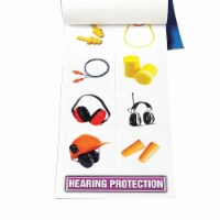 Accuform Label Booklet,10in x 5in,Adhesive Vinyl  PPE468