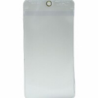 Accuform Tag Pouch,Clear,7in H x 4in W,Plastic  DTH717