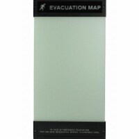 Accuform Evacuation Map Holder,17 in. x 11 in.  DTA243
