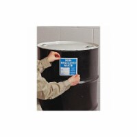 Accuform DOT Handling Label,Waste,6 W,PK100 MHZW14PSC