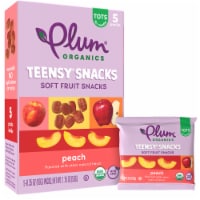 Plum Organics® Teensy® Snacks Soft Peach Fruit Snacks