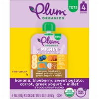 Plum Organics® Mighty 4® Baby Food Pouches