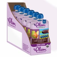 Plum Organics® Pear Purple Carrot & Blueberry Stage 2 Baby Food Pouches