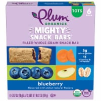 Plum Organics® Blueberry Toddler Food Mighty Snack Bars® Perspective: Main