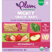 Plum Organics® Strawberry Mighty Snack Bars