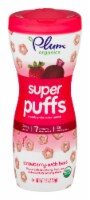 Plum® Organics Strawberry with Beet Super Puffs® Cereal Snacks
