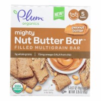 Plum® Organics Peanut Butter Mighty Nut Butter Bar Perspective: Main