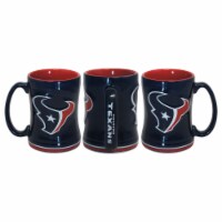 Classic Impression NFL Houston Ceramic Relief Mug Perspective: Main