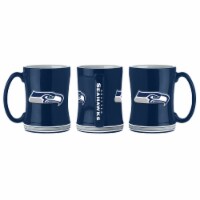 Logo Brands Seattle Seahawks Ceramic Relief Mug Perspective: Main