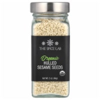 Organic Hulled Sesame Seeds - 2.2 oz French Jar - 5468