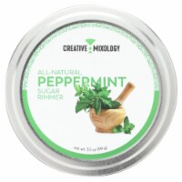 Creative Mixology's All-Natural Peppermint Sugar Cocktail Rimmer - 5311
