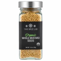 Organic Whole Mustard Seeds - 2.6 oz French Jar - 5492