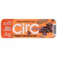 Circ® Bites Peanut Chocolate Chip High Protein Energy Bar Perspective: Main