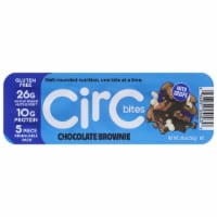 Circ Bites Chocolate Brownie High Protein Energy Bar Perspective: Main
